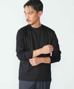 SHIPS / シップス Tシャツ | SHIPS: I Cotoni di Albini クルーネック ロングスリーブ Tシャツ