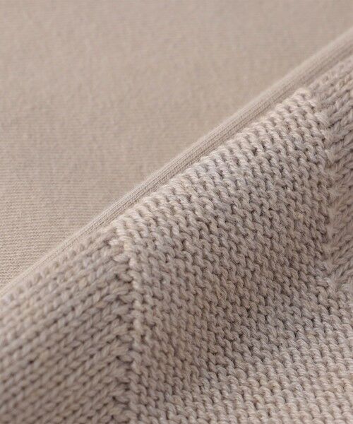 SHIPS / シップス スウェット | SHIPS: 〈手洗い可能〉ニット ドッキング ダンボール スウェット | 詳細4