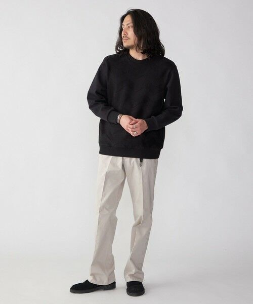 SHIPS / シップス スウェット | SHIPS: 〈手洗い可能〉ニット ドッキング ダンボール スウェット | 詳細5