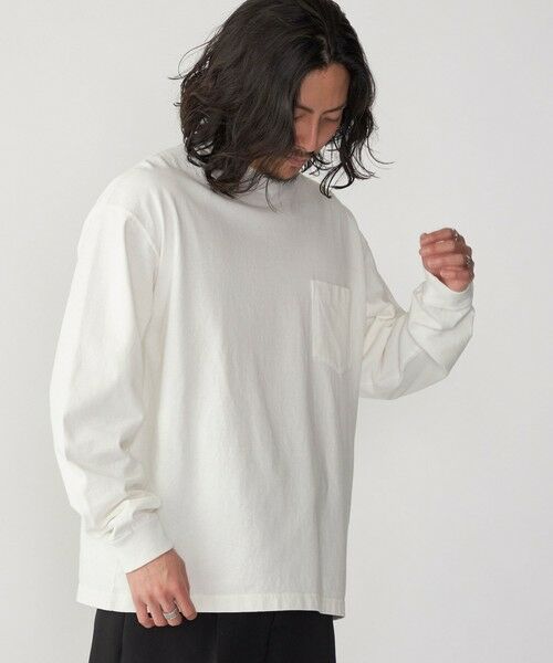SHIPS / シップス Tシャツ | SHIPS: COTTON USA ポケット 長袖 Tシャツ ロンT | 詳細10