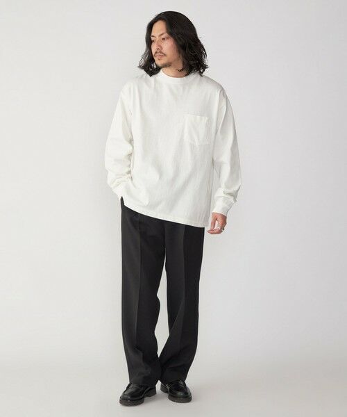 SHIPS / シップス Tシャツ | SHIPS: COTTON USA ポケット 長袖 Tシャツ ロンT | 詳細2