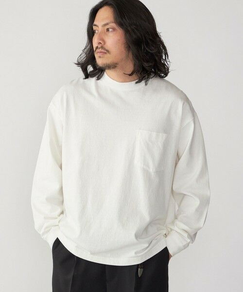 SHIPS / シップス Tシャツ | SHIPS: COTTON USA ポケット 長袖 Tシャツ ロンT | 詳細6