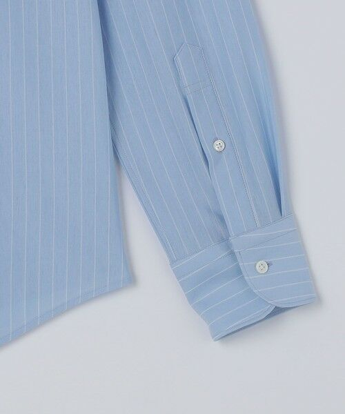 SHIPS / シップス Tシャツ | SHIPS: ジャージー ストライプ ワンピースカラー シャツ | 詳細14