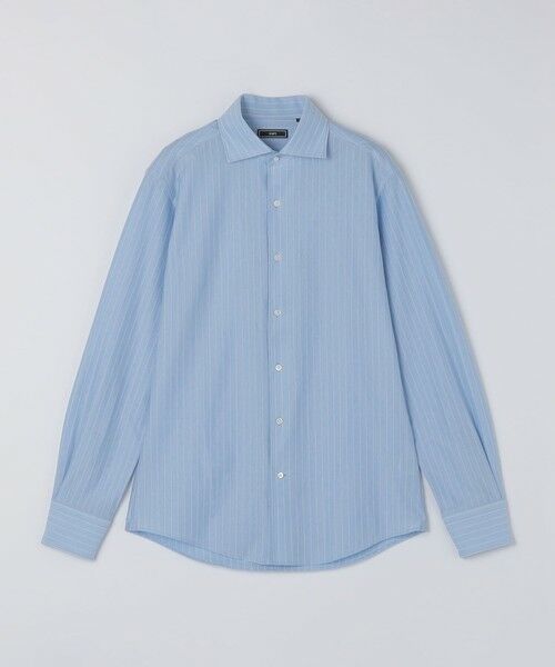 SHIPS / シップス Tシャツ | SHIPS: ジャージー ストライプ ワンピースカラー シャツ | 詳細9