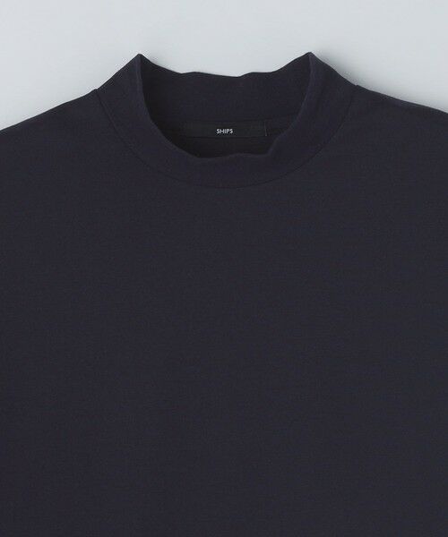 SHIPS / シップス Tシャツ | SHIPS: FELCERA(R) モック ネック ロングスリーブ Tシャツ | 詳細3
