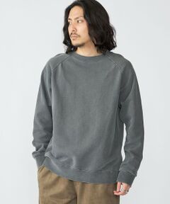 SHIPS / シップス Tシャツ | SHIPS: ハイツイスト フェード クルーネック ロングスリーブ スウェット