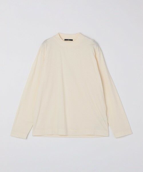 SHIPS / シップス Tシャツ | SHIPS: コットンウール モックネック ロングスリーブ Tシャツ | 詳細10