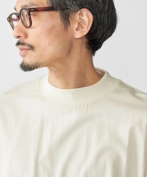 SHIPS / シップス Tシャツ | SHIPS: コットンウール モックネック ロングスリーブ Tシャツ | 詳細9