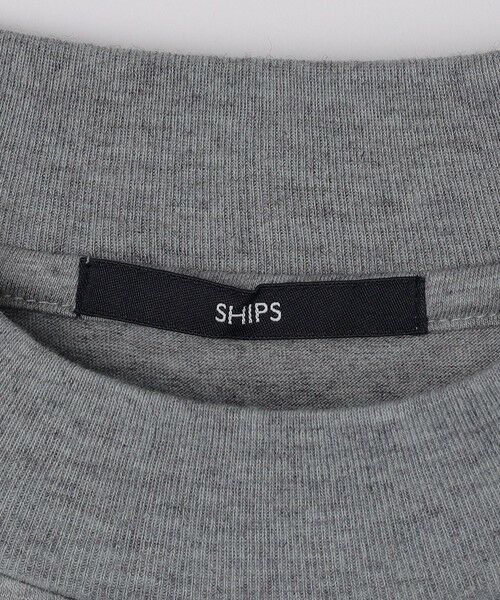 SHIPS / シップス Tシャツ | SHIPS: コットンウール モックネック ロングスリーブ Tシャツ | 詳細15