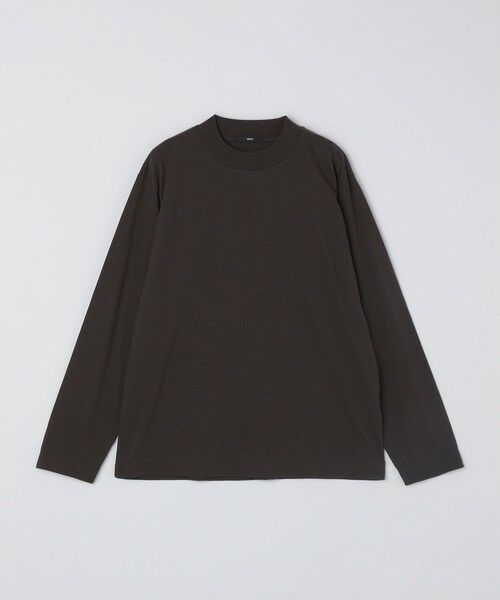SHIPS / シップス Tシャツ | SHIPS: コットンウール モックネック ロングスリーブ Tシャツ | 詳細18