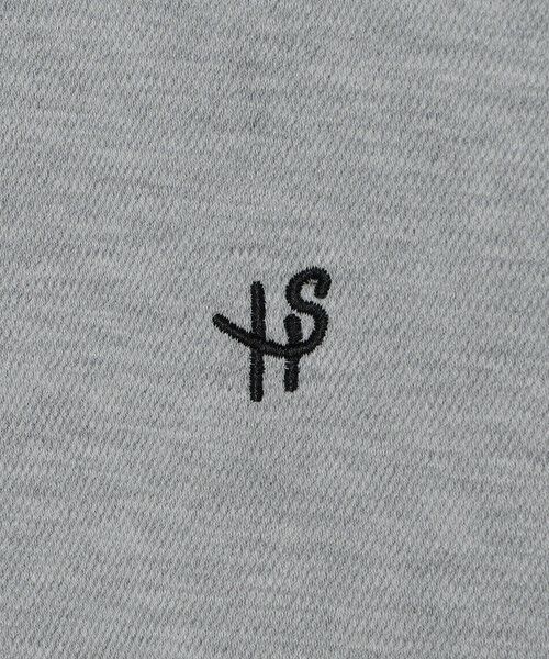 SHIPS / シップス Tシャツ | 【WEB限定】SHIPS:〈抗菌防臭〉ワンポイントロゴ ハイゲージバーズアイ ダブルフェイス 長袖Tシャツ | 詳細18