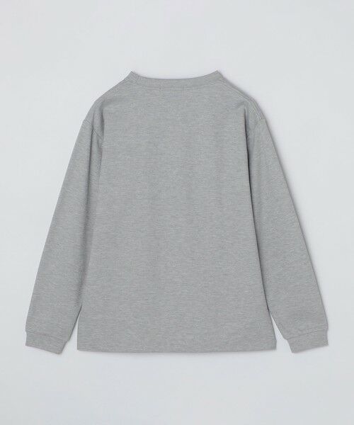 SHIPS / シップス Tシャツ | 【WEB限定】SHIPS:〈抗菌防臭〉ワンポイントロゴ ハイゲージバーズアイ ダブルフェイス 長袖Tシャツ | 詳細21