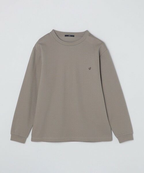 SHIPS / シップス Tシャツ | 【WEB限定】SHIPS:〈抗菌防臭〉ワンポイントロゴ ハイゲージバーズアイ ダブルフェイス 長袖Tシャツ | 詳細26