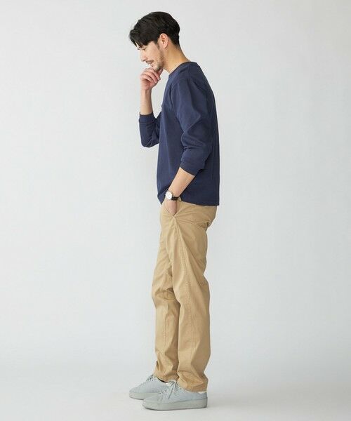 SHIPS / シップス Tシャツ | 【WEB限定】SHIPS:〈抗菌防臭〉ワンポイントロゴ ハイゲージバーズアイ ダブルフェイス 長袖Tシャツ | 詳細29