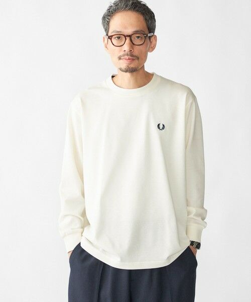 SHIPS / シップス Tシャツ | 【SHIPS別注】FRED PERRY: ピケ ロングスリーブ T シャツ | 詳細2
