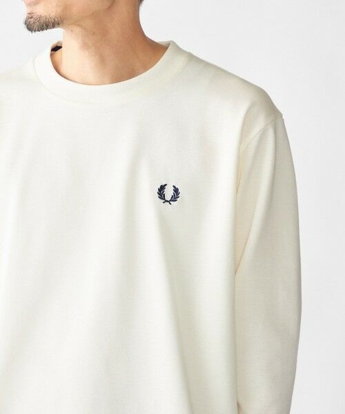 SHIPS / シップス Tシャツ | <新色予約中!>【SHIPS別注】FRED PERRY: ピケ ロングスリーブ T シャツ | 詳細3