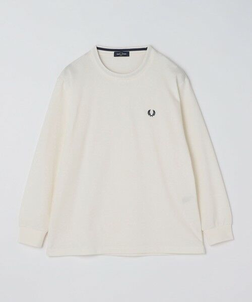 SHIPS / シップス Tシャツ | <新色予約中!>【SHIPS別注】FRED PERRY: ピケ ロングスリーブ T シャツ | 詳細4