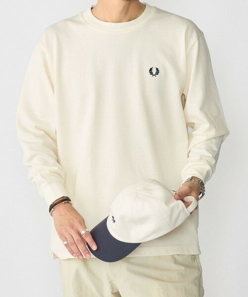 SHIPS / シップス Tシャツ | <新色予約中!>【SHIPS別注】FRED PERRY: ピケ ロングスリーブ T シャツ | 詳細11