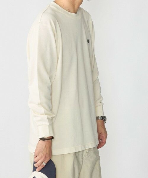 SHIPS / シップス Tシャツ | <新色予約中!>【SHIPS別注】FRED PERRY: ピケ ロングスリーブ T シャツ | 詳細12