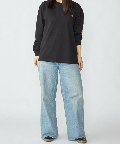 SHIPS / シップス Tシャツ | <新色予約中!>【SHIPS別注】FRED PERRY: ピケ ロングスリーブ T シャツ | 詳細17