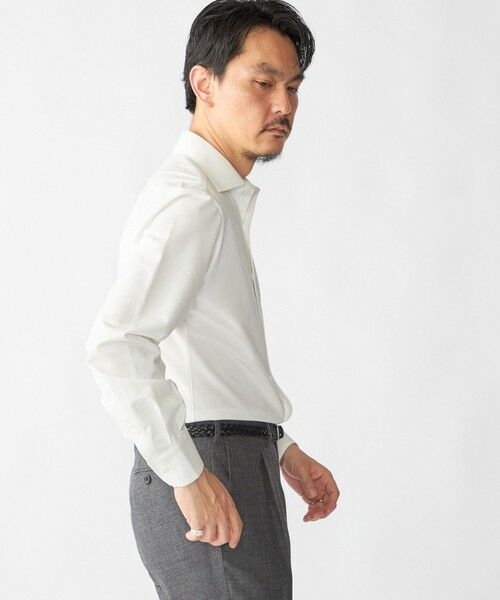 SHIPS / シップス Tシャツ | SHIPS: ジャージー ソリッド ワンピースカラー シャツ | 詳細3