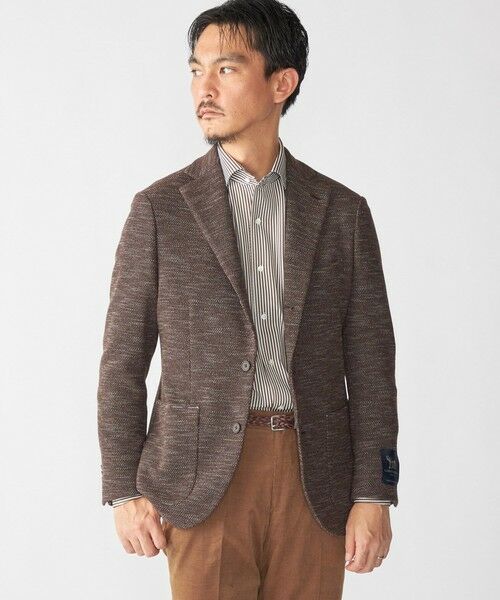 SHIPS / シップス Tシャツ | SHIPS: ジャージー ロンドンストライプ ワンピースカラー シャツ | 詳細3