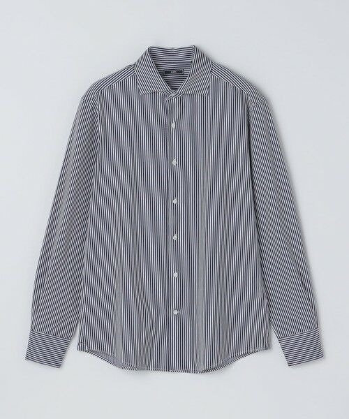 SHIPS / シップス Tシャツ | SHIPS: ジャージー ロンドンストライプ ワンピースカラー シャツ | 詳細13