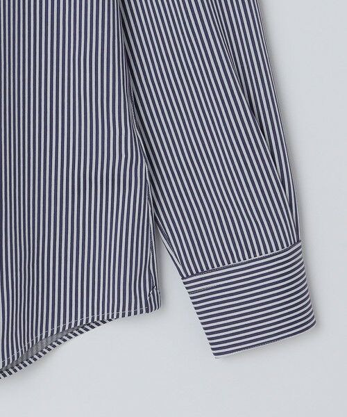 SHIPS / シップス Tシャツ | SHIPS: ジャージー ロンドンストライプ ワンピースカラー シャツ | 詳細17