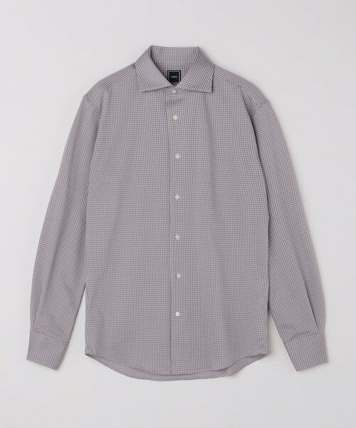 SHIPS / シップス Tシャツ | SHIPS: ジャージー ギンガムチェック ワンピースカラー シャツ | 詳細5