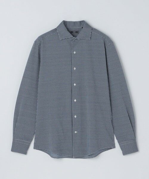 SHIPS / シップス Tシャツ | SHIPS: ジャージー ギンガムチェック ワンピースカラー シャツ | 詳細13