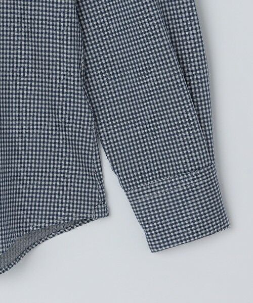 SHIPS / シップス Tシャツ | SHIPS: ジャージー ギンガムチェック ワンピースカラー シャツ | 詳細17