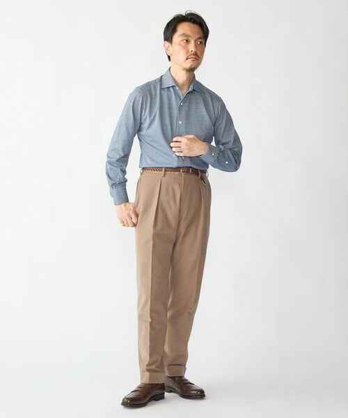 SHIPS / シップス Tシャツ | SHIPS: ジャージー ギンガムチェック ワンピースカラー シャツ | 詳細9