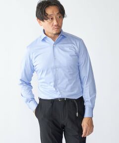 SHIPS / シップス Tシャツ | SHIPS: ジャージー サックス ソリッド ワンピースカラー シャツ