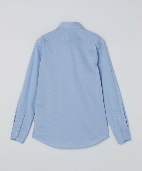 SHIPS / シップス Tシャツ | SHIPS: ジャージー サックス ソリッド ワンピースカラー シャツ | 詳細11