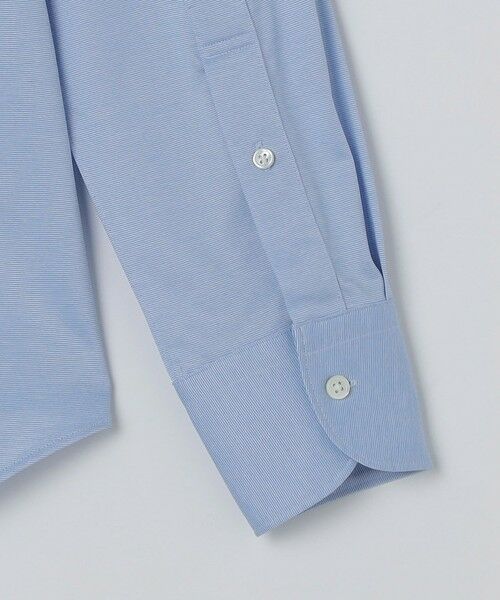 SHIPS / シップス Tシャツ | SHIPS: ジャージー サックス ソリッド ワンピースカラー シャツ | 詳細14