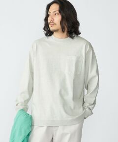 SHIPS / シップス Tシャツ | SHIPS: ピグメント スウェット ロングスリーブ Tシャツ