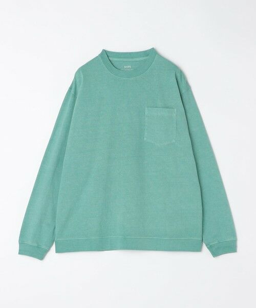 SHIPS / シップス Tシャツ | SHIPS: ピグメント スウェット ロングスリーブ Tシャツ | 詳細7