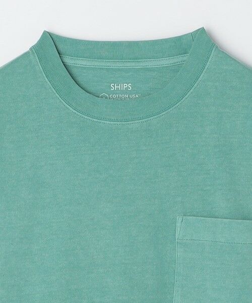 SHIPS / シップス Tシャツ | SHIPS: ピグメント スウェット ロングスリーブ Tシャツ | 詳細9