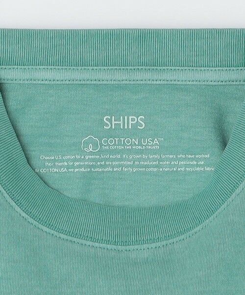 SHIPS / シップス Tシャツ | SHIPS: ピグメント スウェット ロングスリーブ Tシャツ | 詳細10