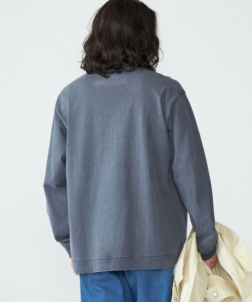 SHIPS / シップス Tシャツ | SHIPS: ピグメント スウェット ロングスリーブ Tシャツ | 詳細20