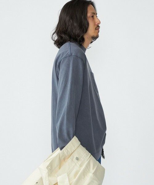 SHIPS / シップス Tシャツ | SHIPS: ピグメント スウェット ロングスリーブ Tシャツ | 詳細21