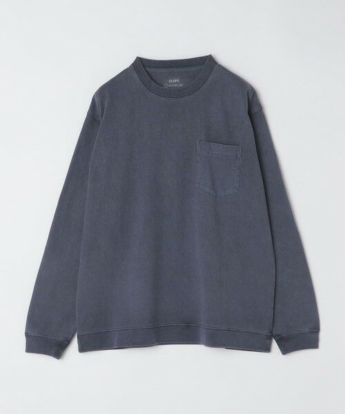 SHIPS / シップス Tシャツ | SHIPS: ピグメント スウェット ロングスリーブ Tシャツ | 詳細23