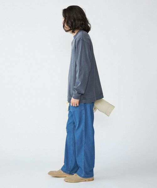 SHIPS / シップス Tシャツ | SHIPS: ピグメント スウェット ロングスリーブ Tシャツ | 詳細15