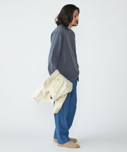 SHIPS / シップス Tシャツ | SHIPS: ピグメント スウェット ロングスリーブ Tシャツ | 詳細17