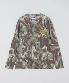 SHIPS / シップス Tシャツ | western hydrodynamic research: RASH GUARD L/S CAMO