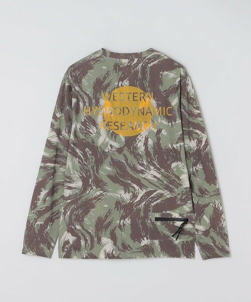 SHIPS / シップス Tシャツ | western hydrodynamic research: RASH GUARD L/S CAMO | 詳細1