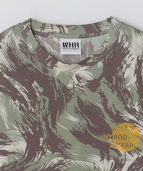 SHIPS / シップス Tシャツ | western hydrodynamic research: RASH GUARD L/S CAMO | 詳細2