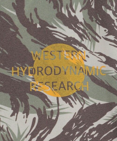 SHIPS / シップス Tシャツ | western hydrodynamic research: RASH GUARD L/S CAMO | 詳細7