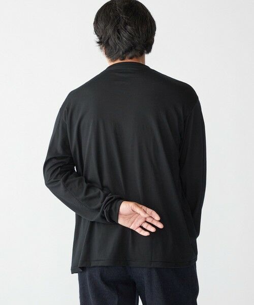 SHIPS / シップス Tシャツ | Southwick Gate Labl: メリノウール ロングスリーブ Tシャツ | 詳細2