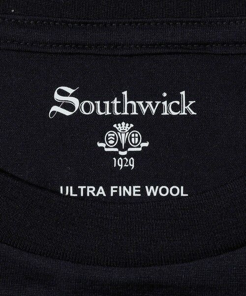 SHIPS / シップス Tシャツ | Southwick Gate Labl: メリノウール ロングスリーブ Tシャツ | 詳細15